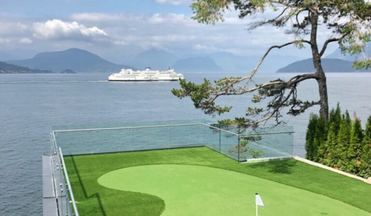 After Golf Tuft Installation After Golf Tuft Installation