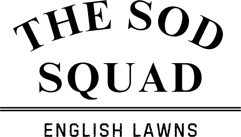 The Sod Squad English Lawns Logo Black